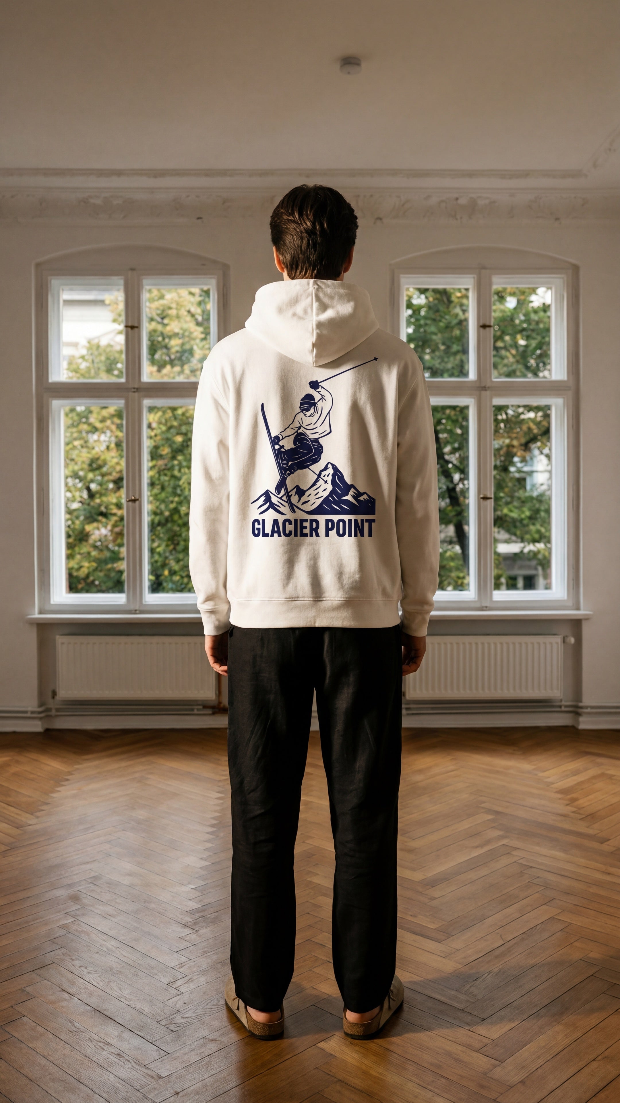 Skier Hoodie