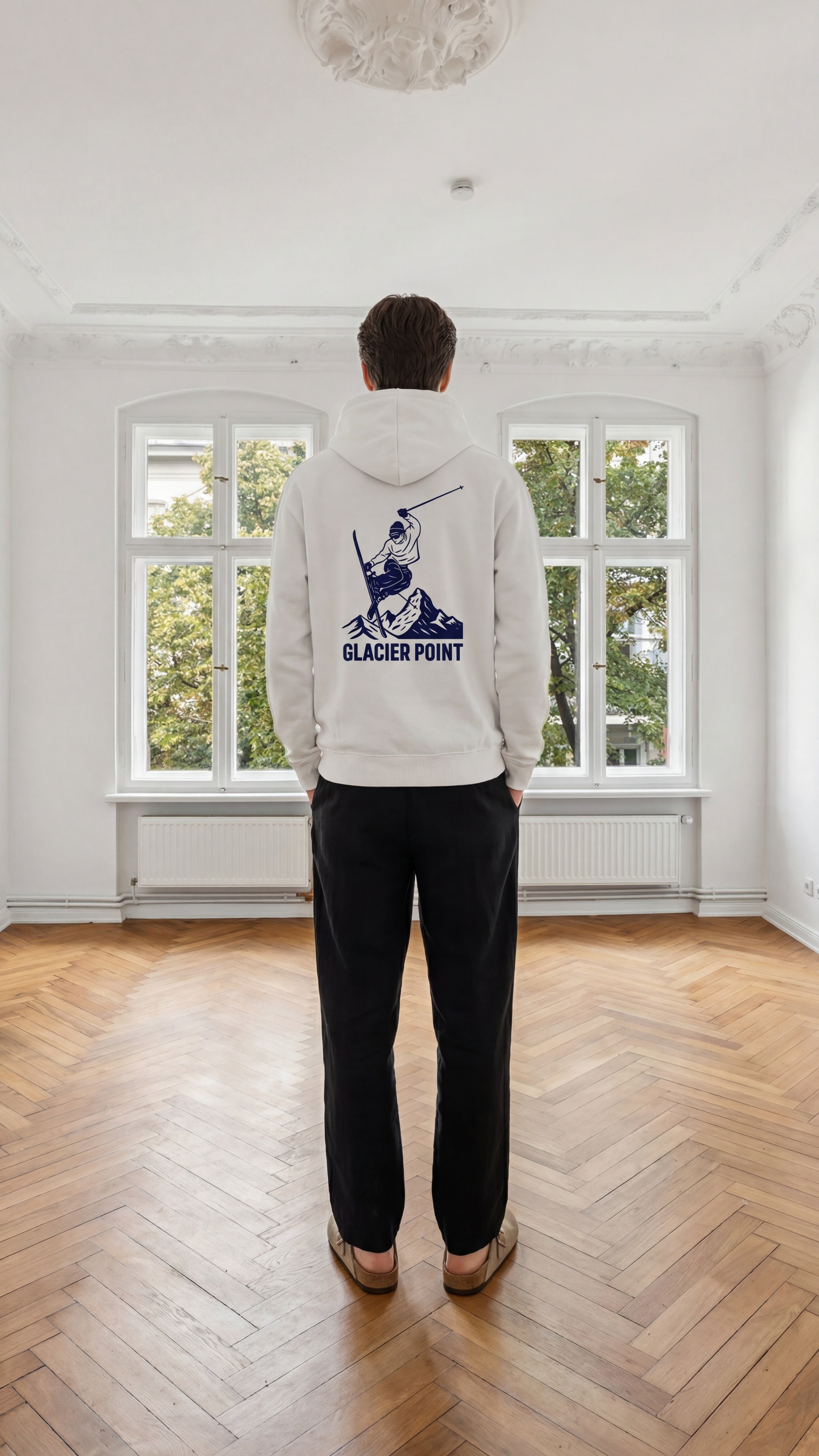 Skier Hoodie