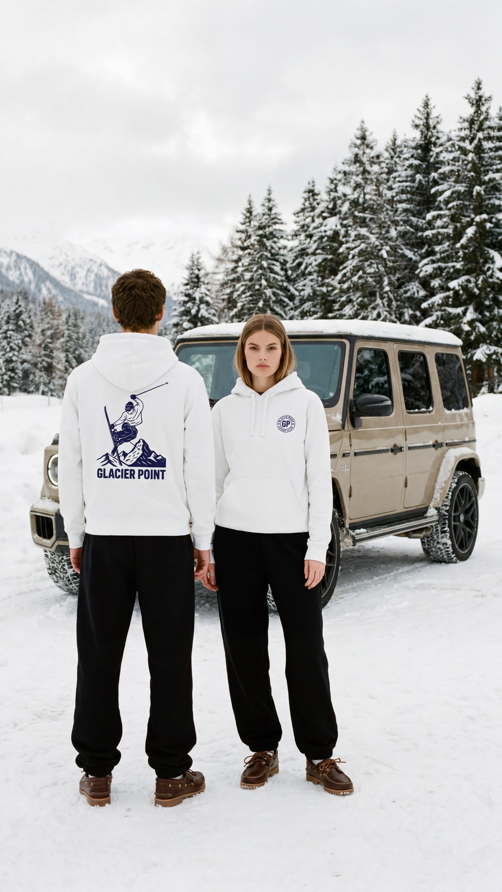 Skier Hoodie