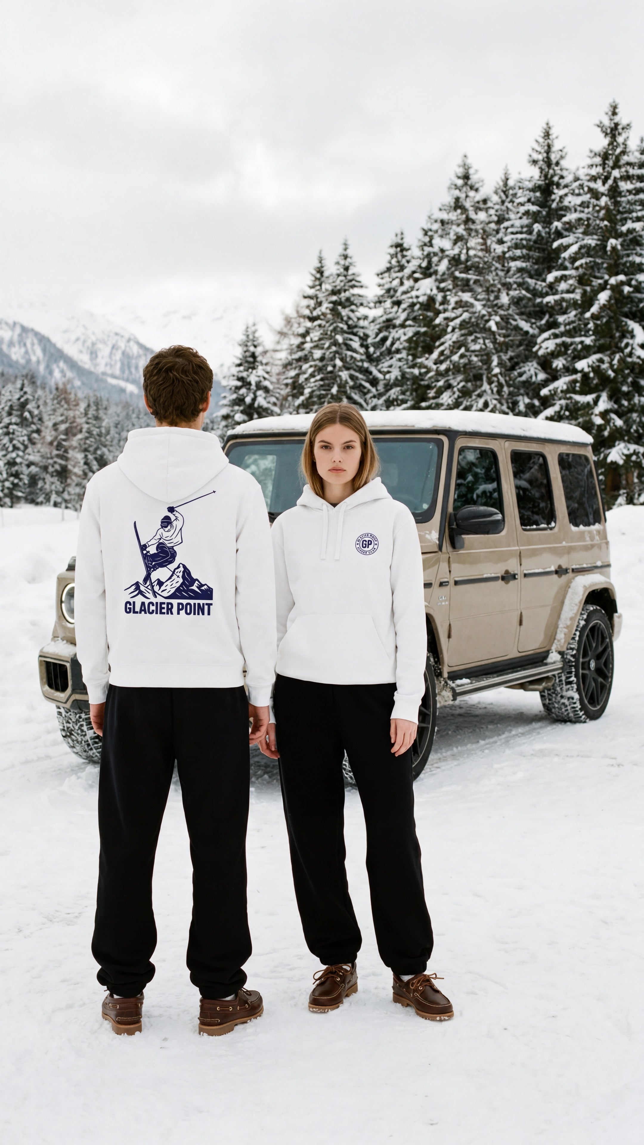 Skier Hoodie