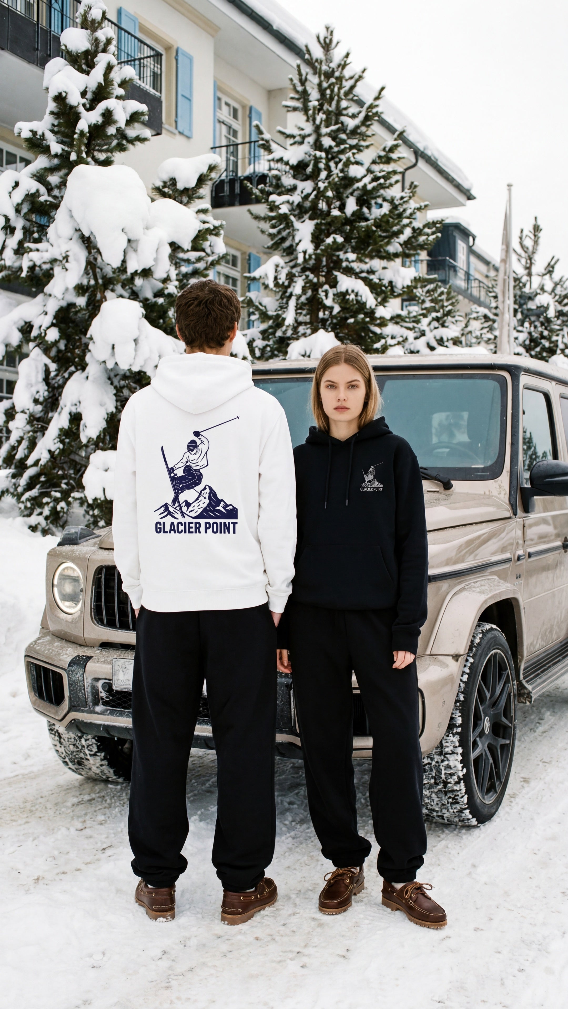 Skier Hoodie